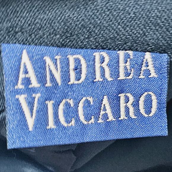 Andrea Viccaro 100% Wool Skirt Women's Size 10 Black Professional Minimalist - Picture 4 of 6